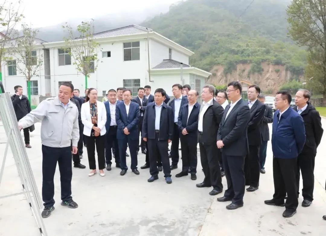 郑学选赴甘肃省陇南市康县调研定点扶贫工作