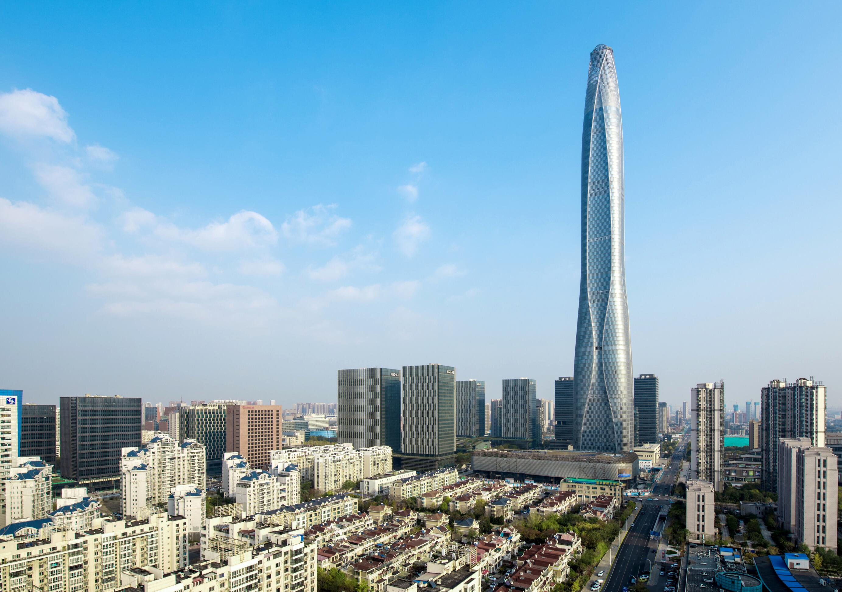 天津周大福金融中心项目经过竣工检验