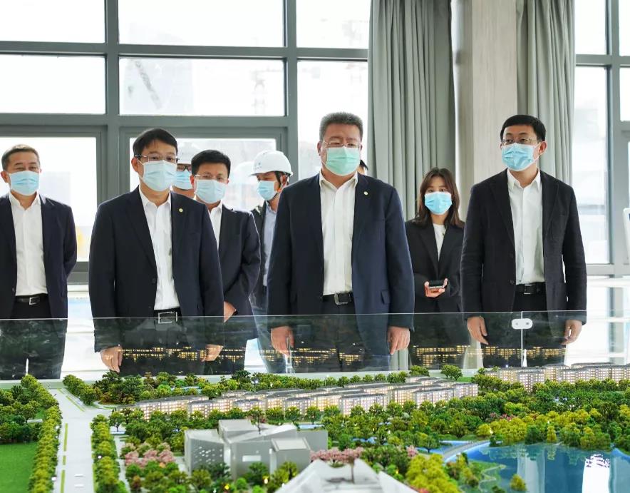郑学选在姑苏调研重点项目建造推动状况