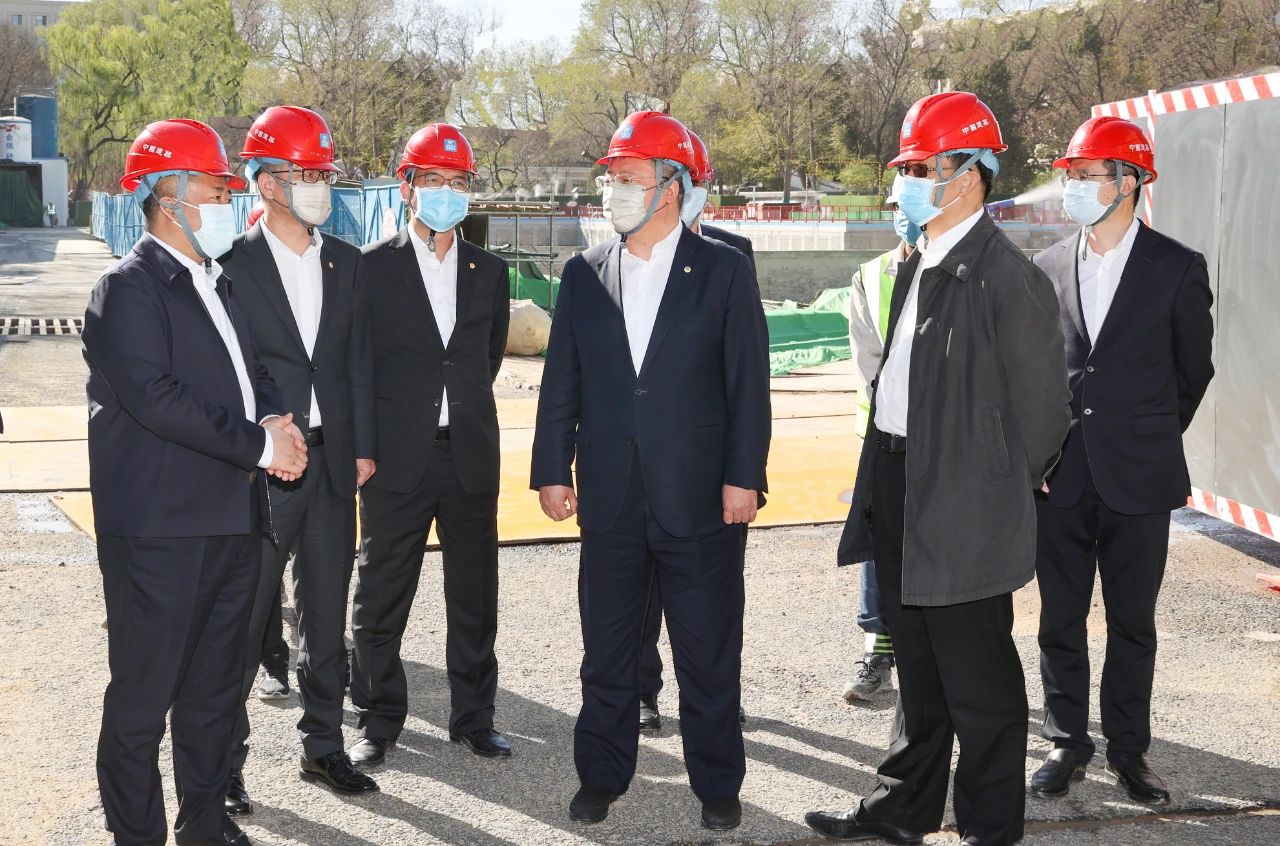 郑学选调研检查在京重点项目