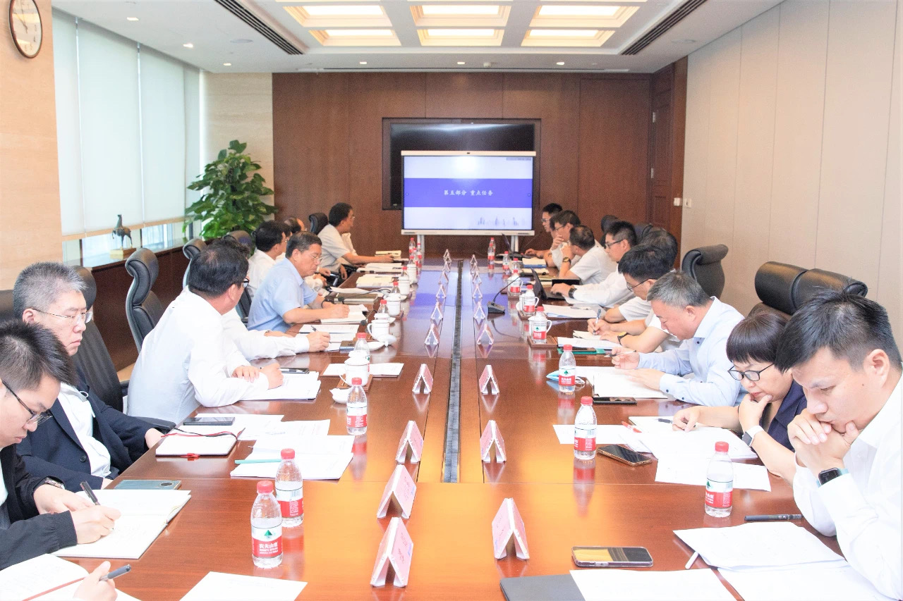 浙江省人大常委会党组书记、副主任梁黎明调研中建八局杭州奥体中心亚运三馆项目