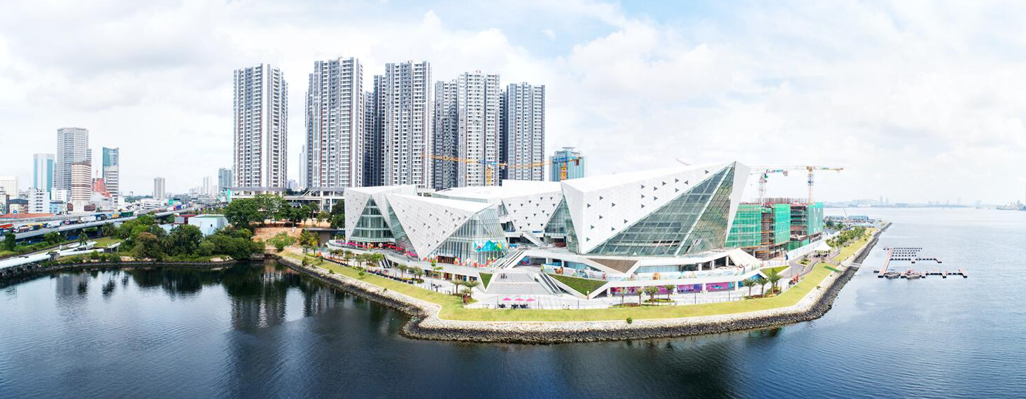 马来西亚新山富力公主湾歌剧院暨游艇港商业街项目竣工