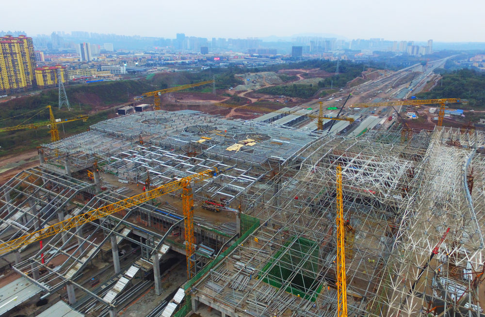 中建三局承建的上海富长路方舱医院竣工并发动收治