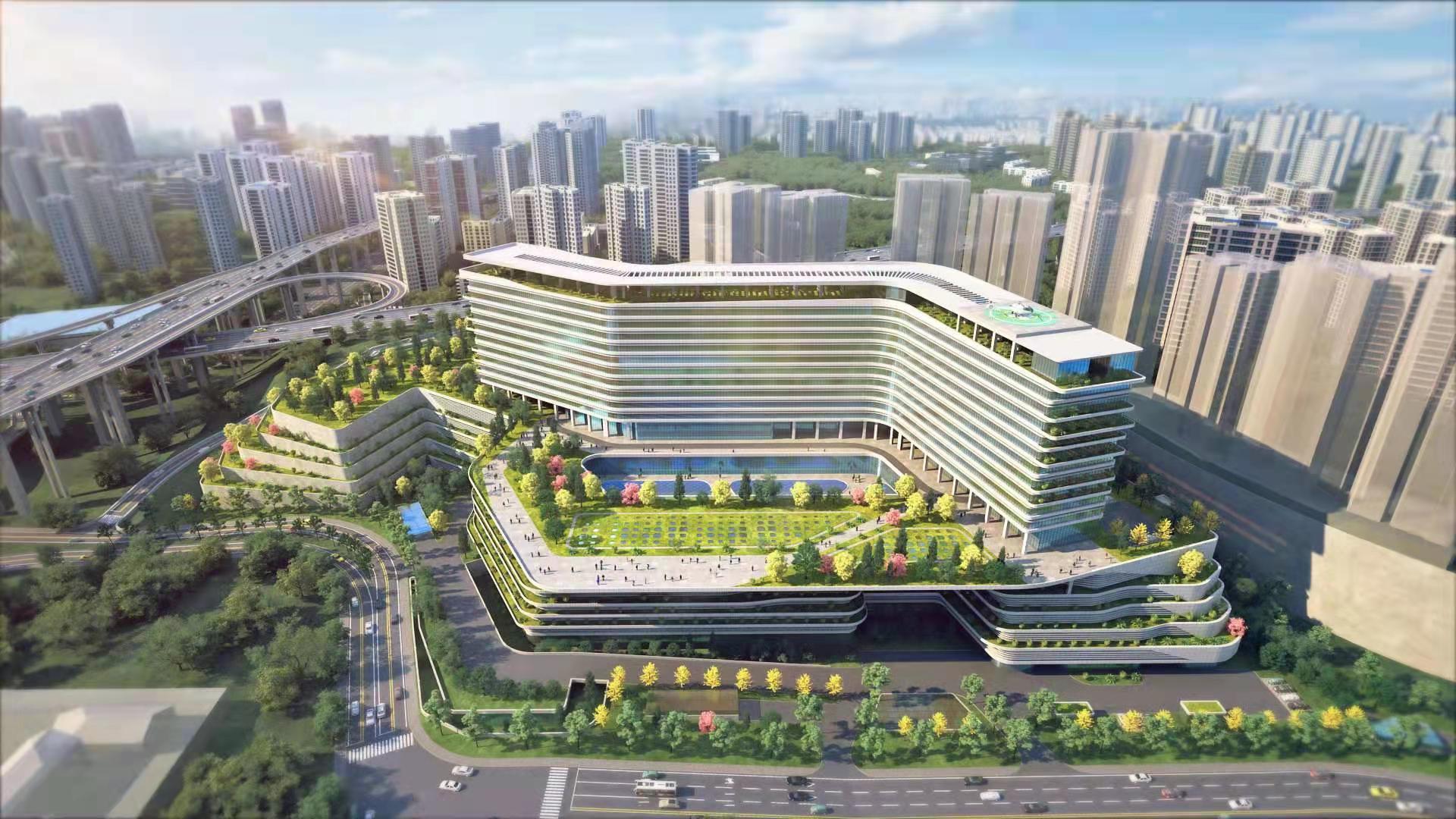 中建一局中标重庆江北区人民医院新建工程EPC总承揽项目