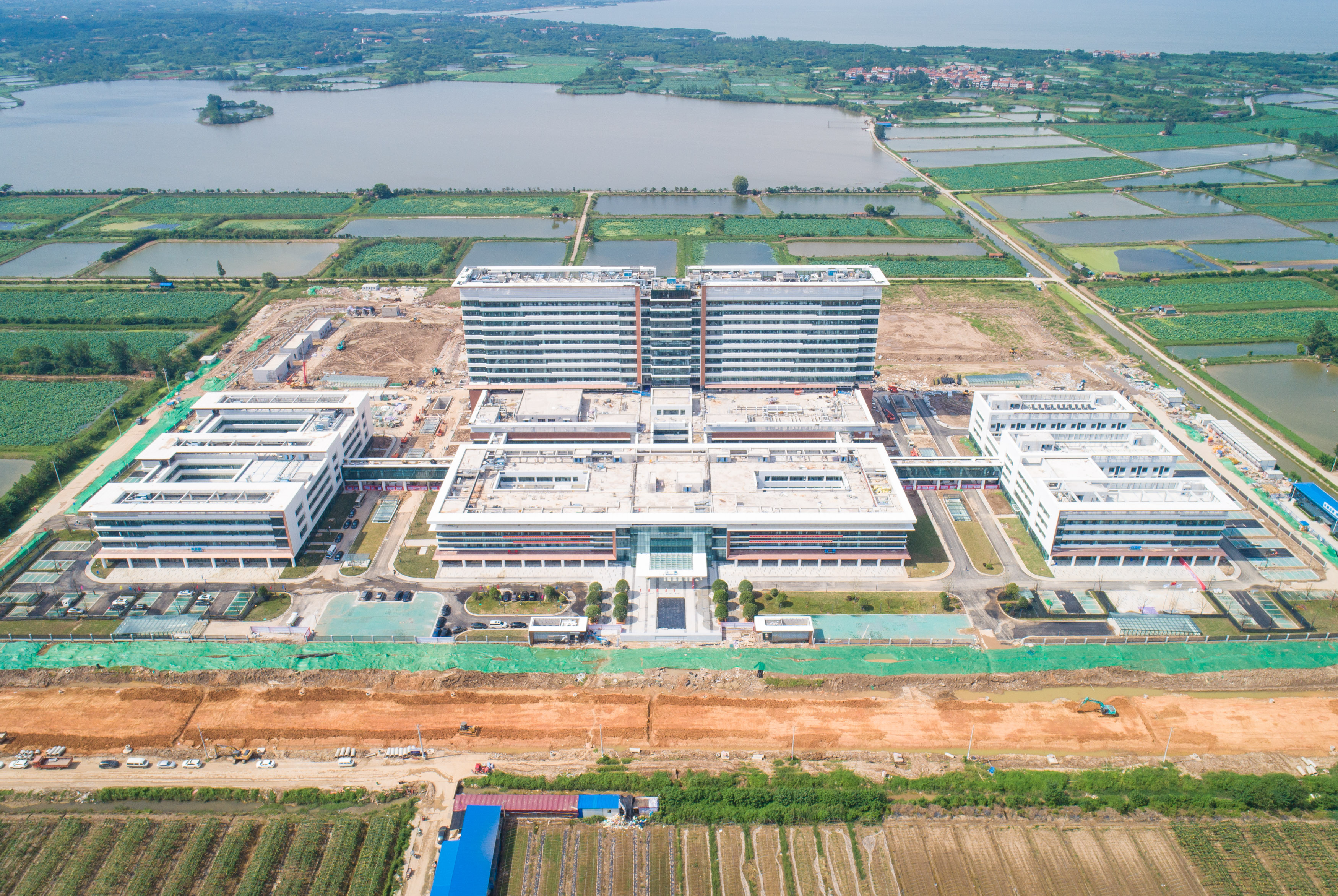 中建三局承建的武汉同济航天城医院竣工