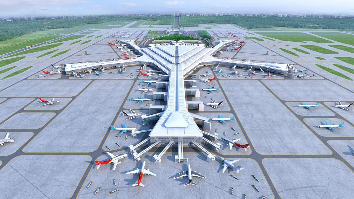 中建八局联合体中标长沙机场改扩建工程 T3 航站楼施工总承揽项目
