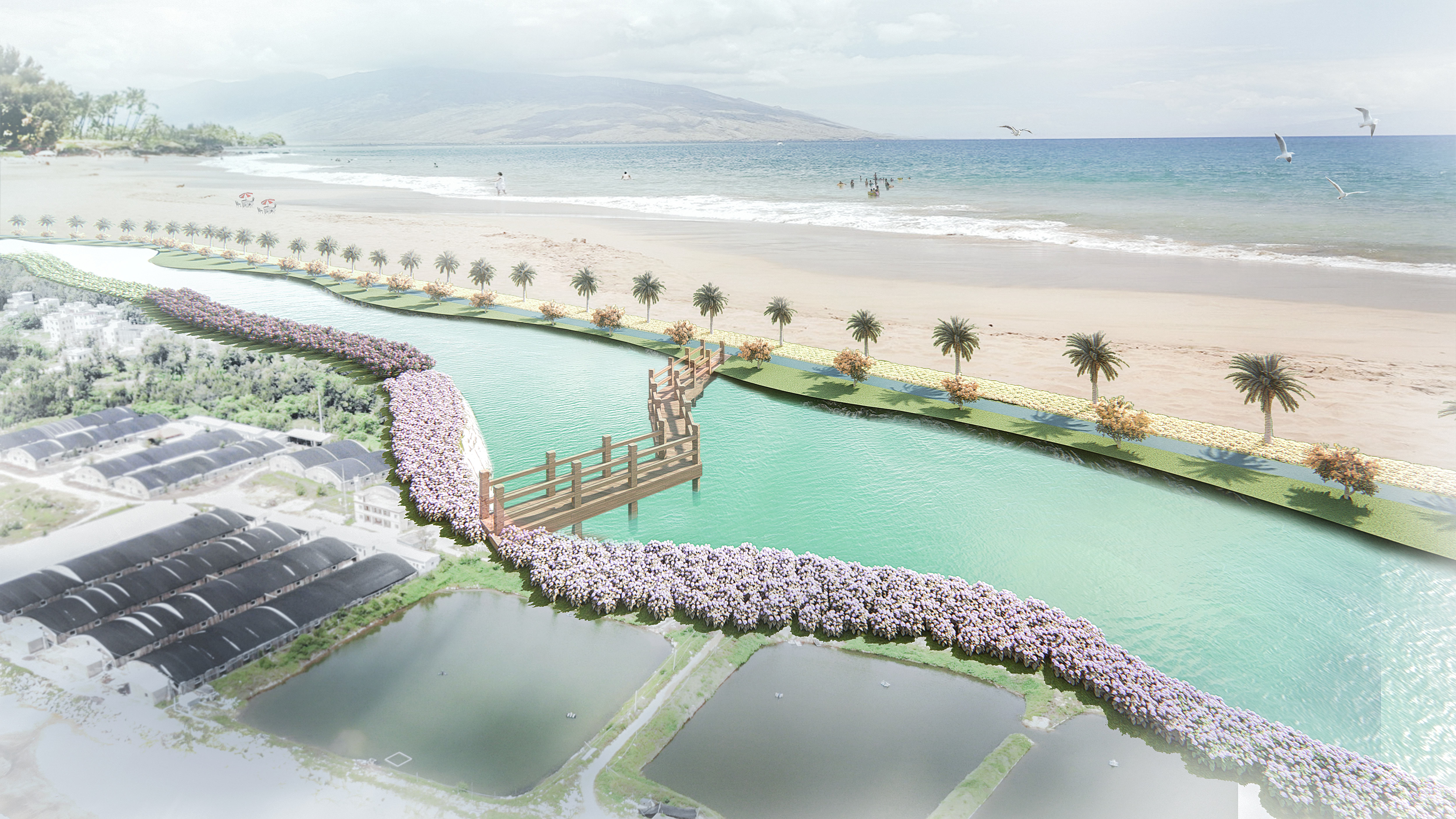 中建四局承建的廣東饒平東沙灣海岸修復(fù)工程順利通過竣工驗收