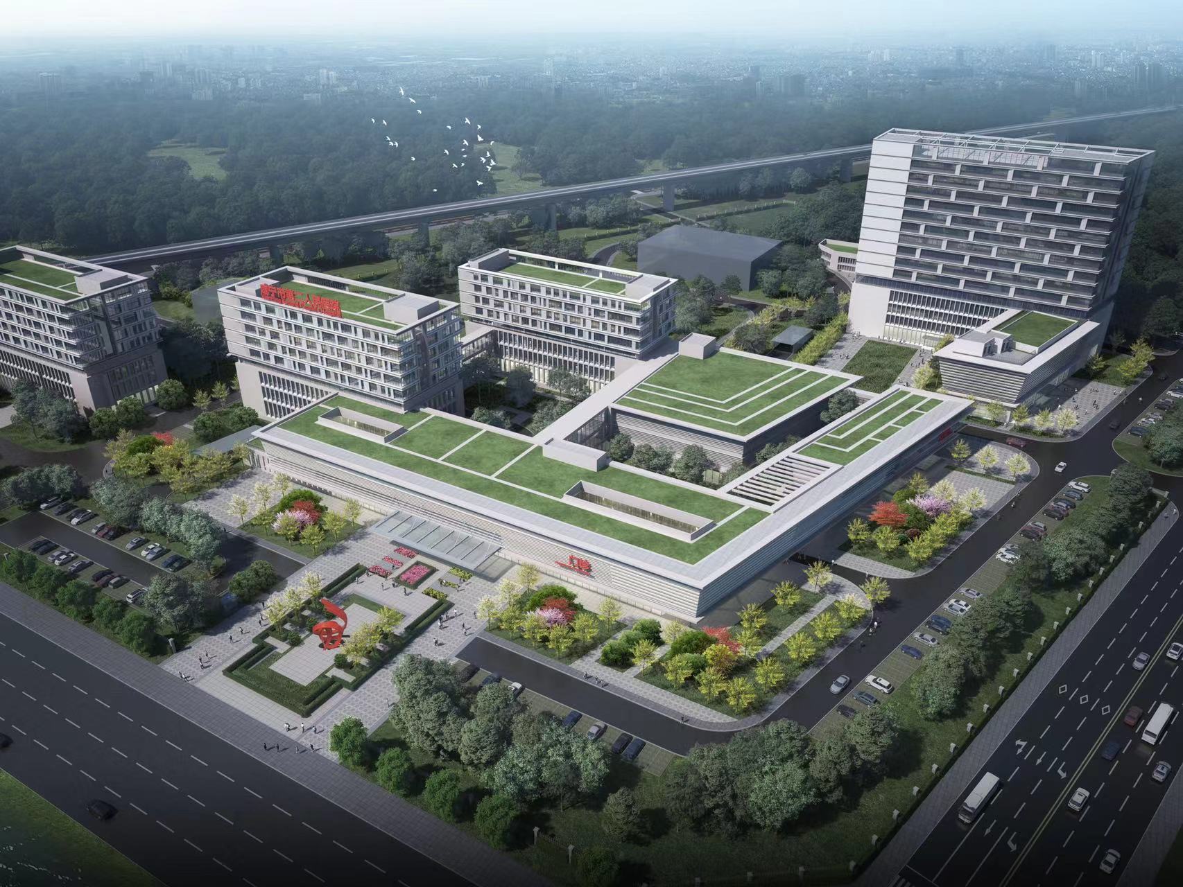 中建三局承建的湖北省咸寧市中醫(yī)醫(yī)院中醫(yī)特色重點項目及新院區(qū)功能完善項目開工