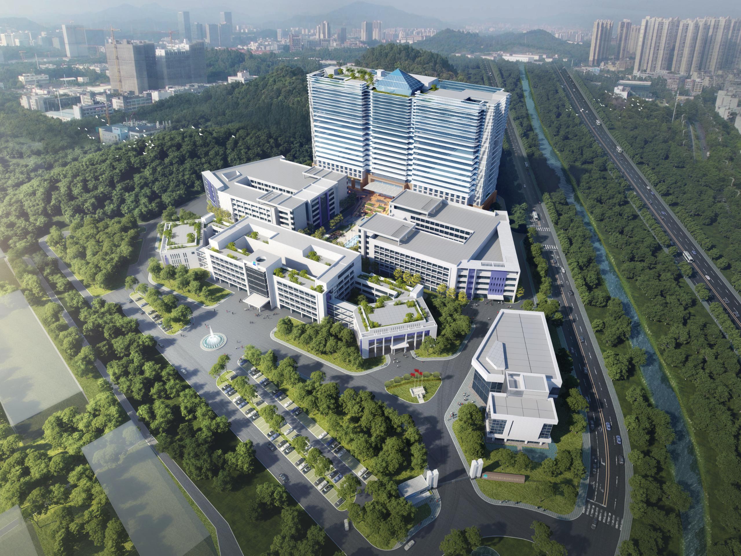 重庆市委书记陈敏尔到中建八局承建的重医附一院一分院项目调研