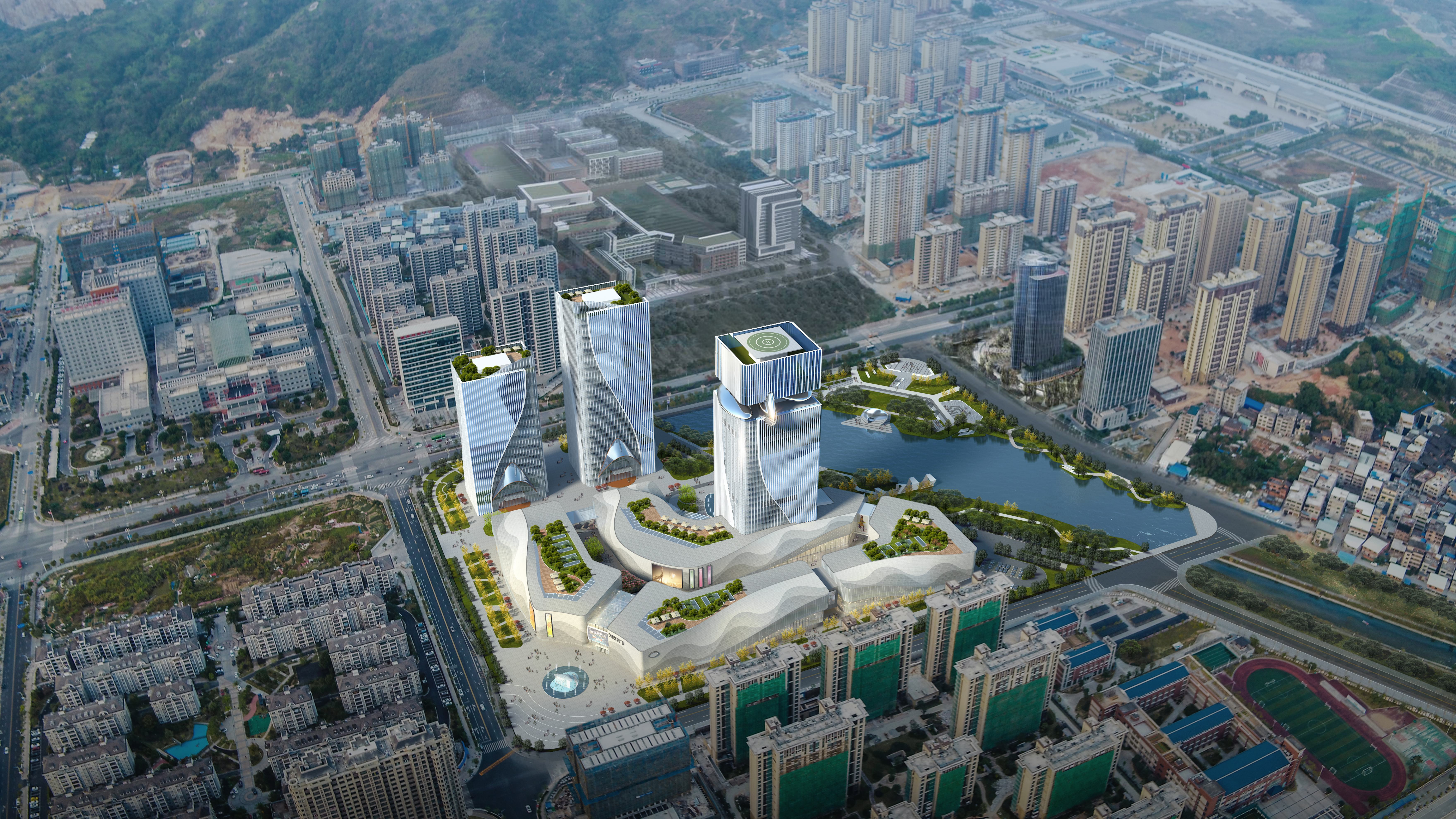 中建海峽中標(biāo)福建省寧德市東僑廣場項目（設(shè)計采購施工總承包）