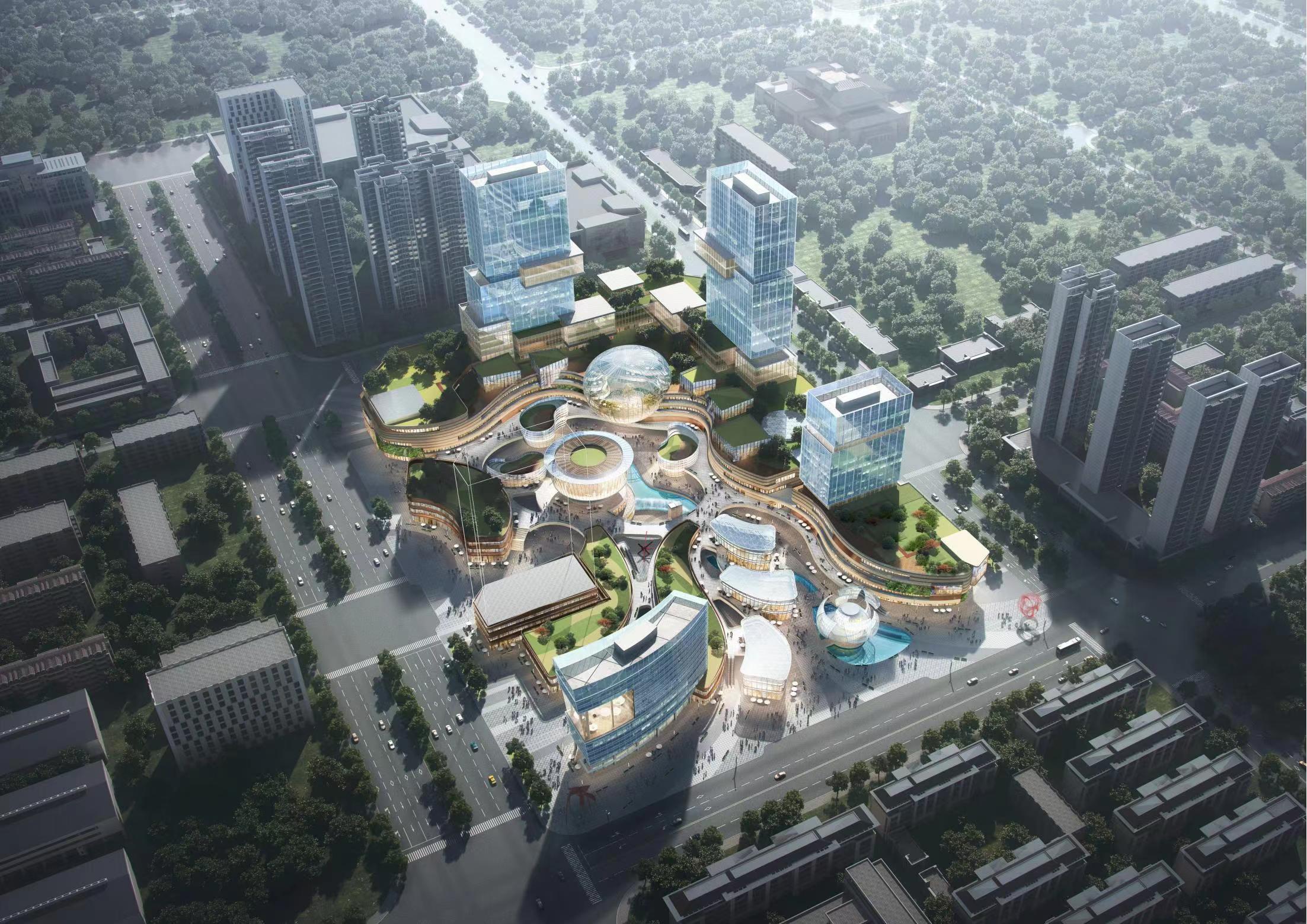 中建三局中標(biāo)陜西西安樂游城項目工程總承包（EPC）項目