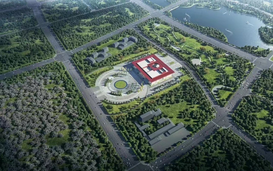 中建三局承建的新疆巴州文化藝術(shù)中心項目開工