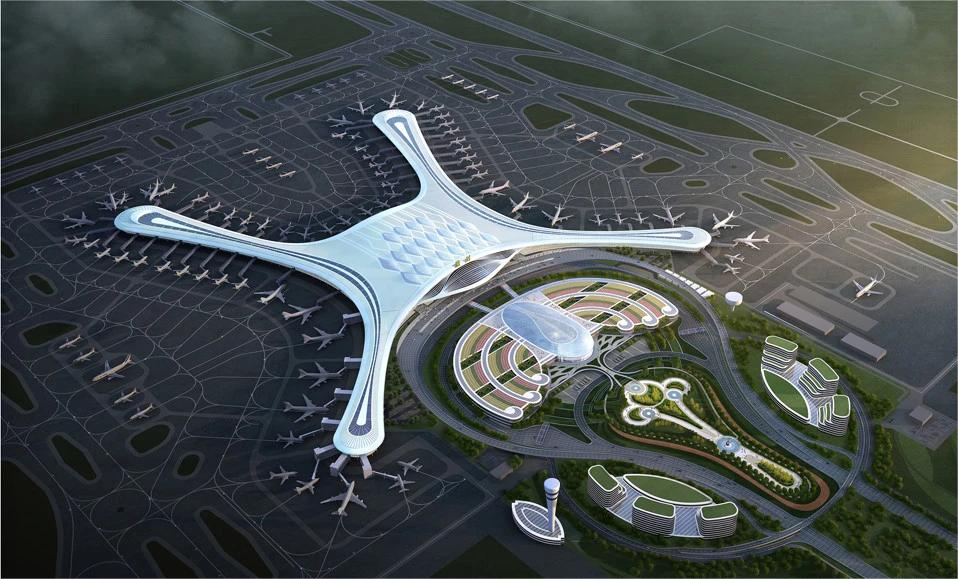 中建装修中标兰州中川国际机场三期扩建工程航站楼和归纳交通中心室内装修工程