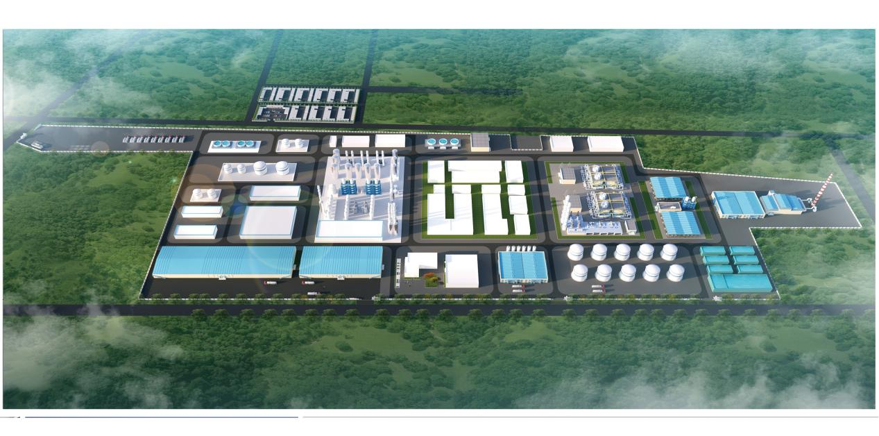 中建装置承建的山东东营亿科化学年产45万吨高端树脂及配套（一期）施工总承揽项目正式开工