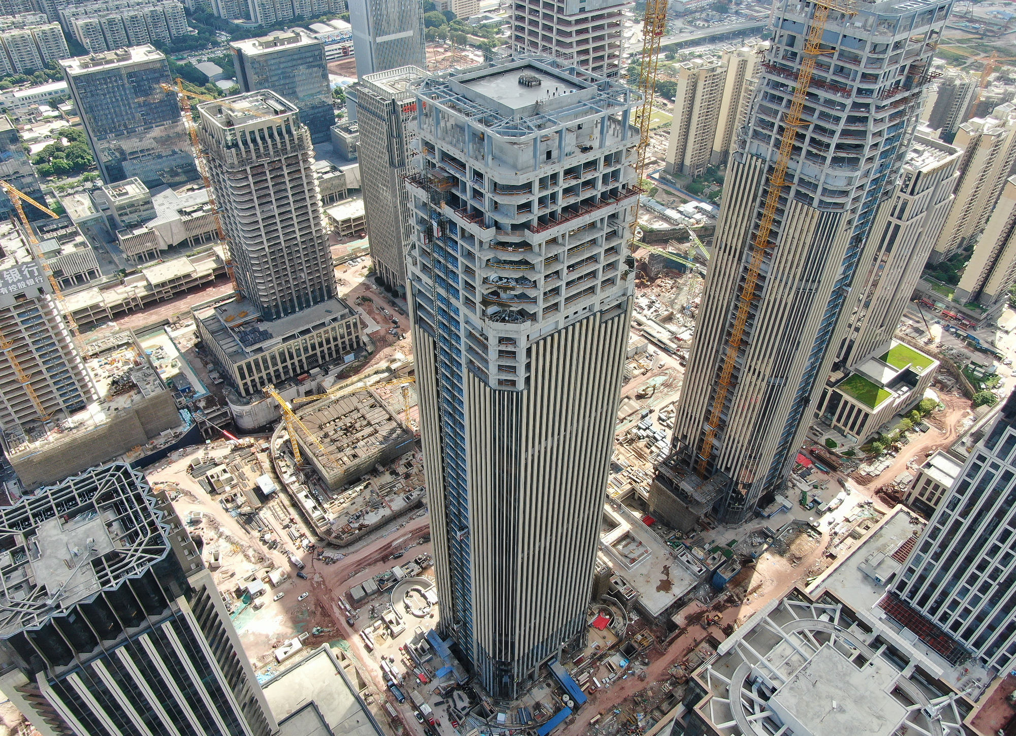 中建四局承建的中國人壽南方金融中心項(xiàng)目通過主體結(jié)構(gòu)驗(yàn)收