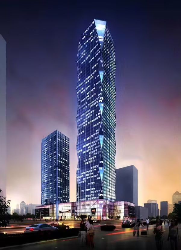 中建四局中标西安举世贸易中心项目