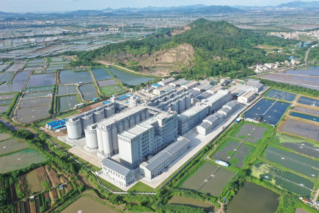 中建装置参建的珠海中心粮库（二期）项目投用
