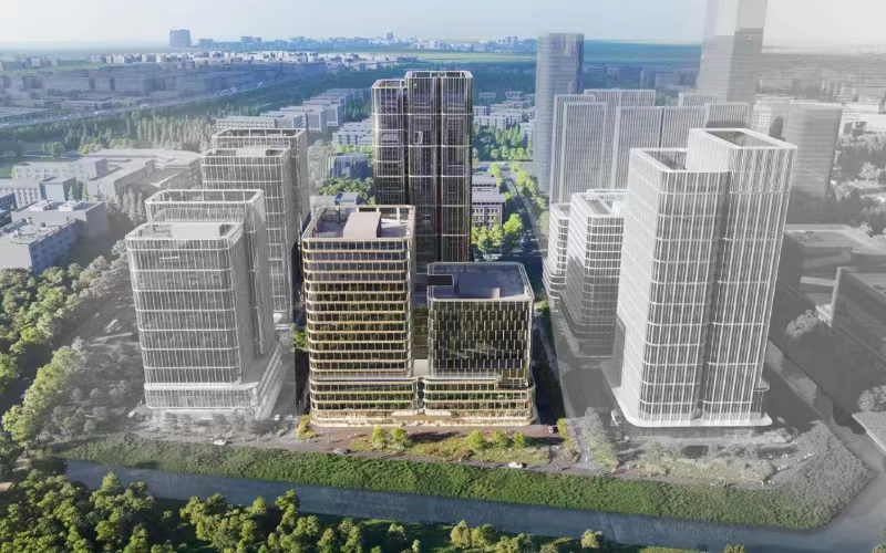 中建八局中標南京“南站5G+”創(chuàng)新園項目B地塊A、B 地塊施工總承包
