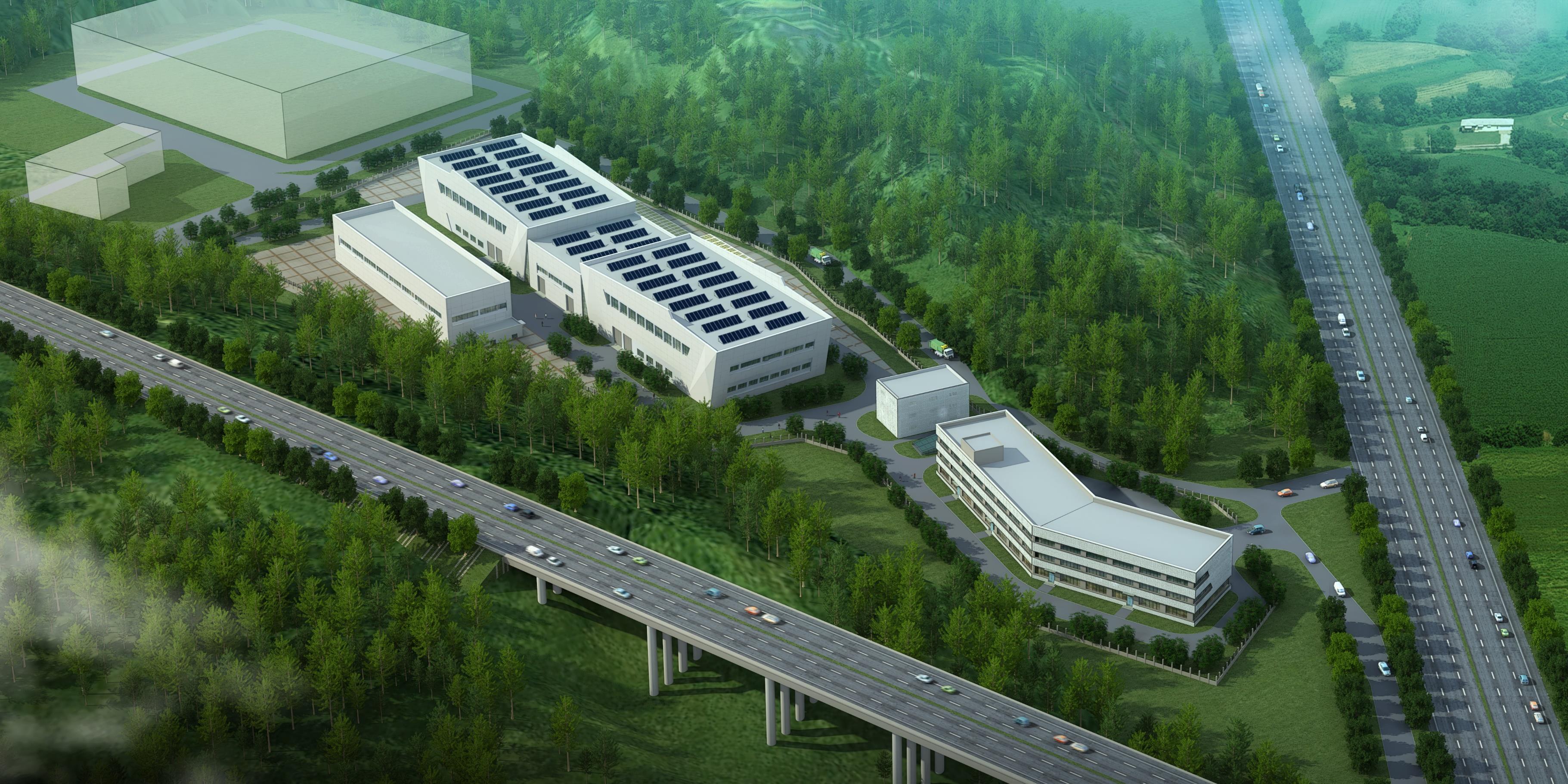 中建科工承建的安吉縣生態(tài)資源循環(huán)利用基地建筑材料循環(huán)利用中心二期工程項目開工