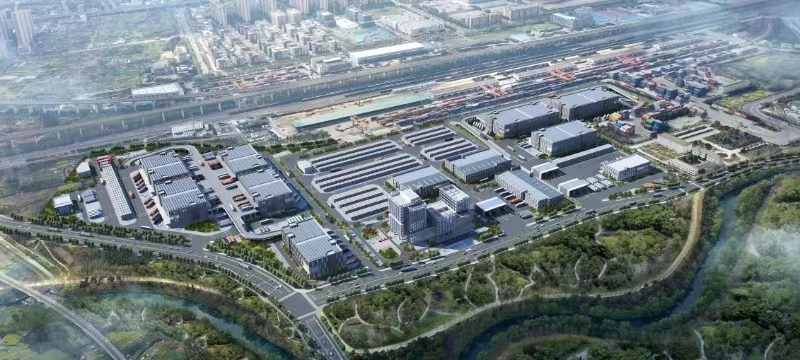 中建四局承建的安徽合肥世界陆港（二期）项目正式开工