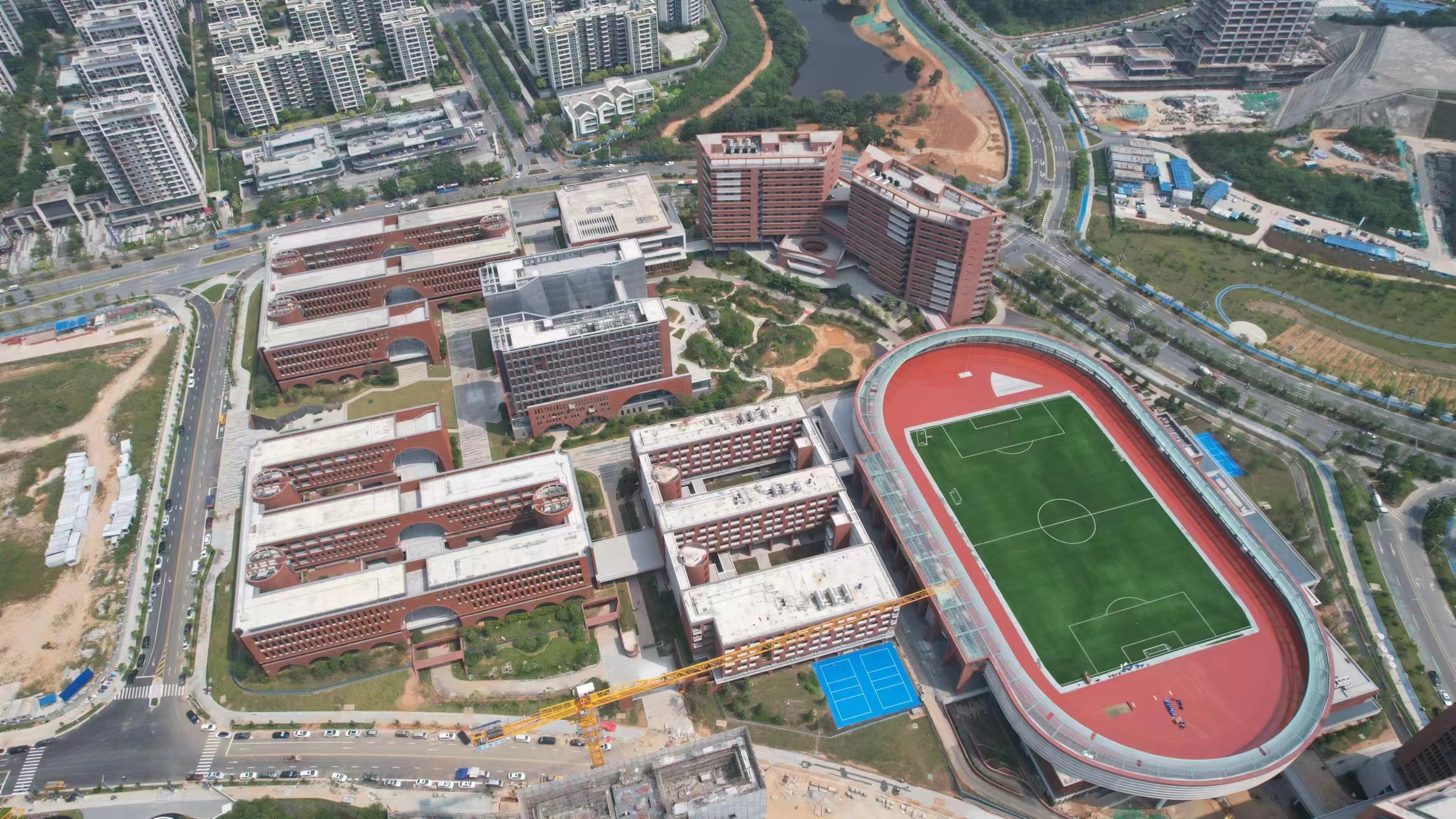 中建三局承建的广州试验中学项目竣工