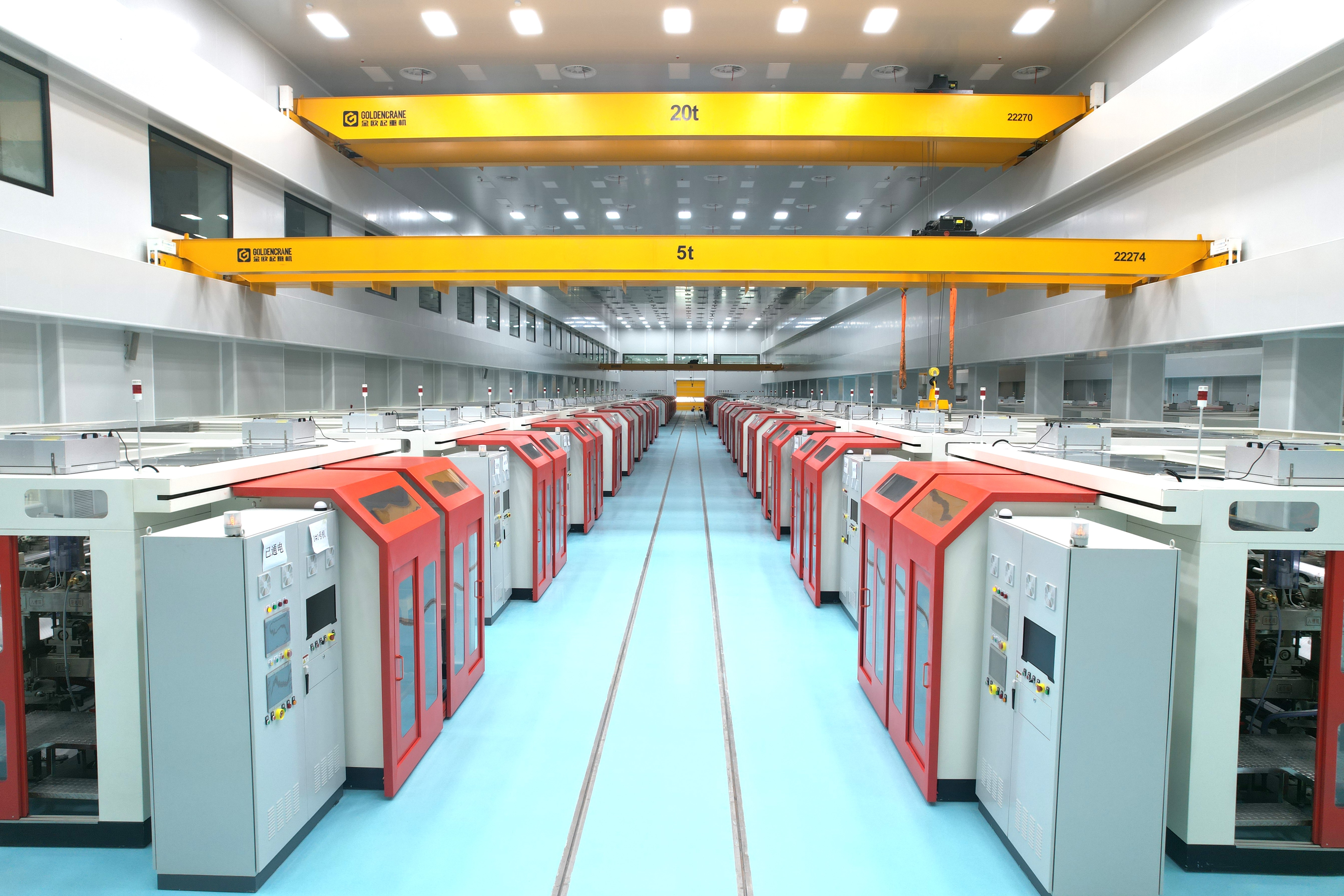 中建六局承建的湖北諾德電解銅箔項目正式投產(chǎn)