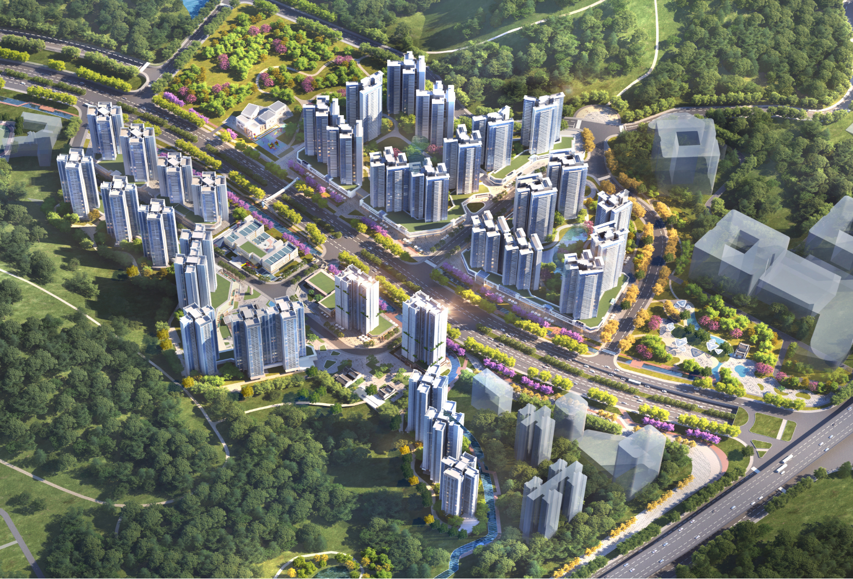 中建四局中標(biāo)廣州市黃埔區(qū)云埔街劉村社區(qū)（華一社、華二社）舊村改造項(xiàng)目施工總承包工程