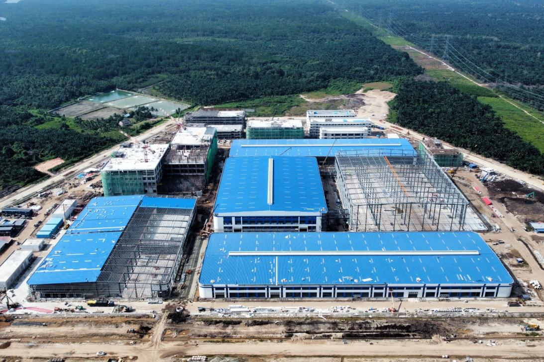 中建安裝承建的馬來西亞歐圣項(xiàng)目一標(biāo)段全部單體封頂