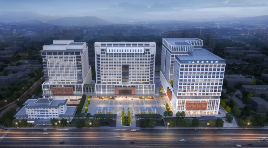 中建八局一公司山东中医药大学附属医院东院区综合楼建设项目开工.png