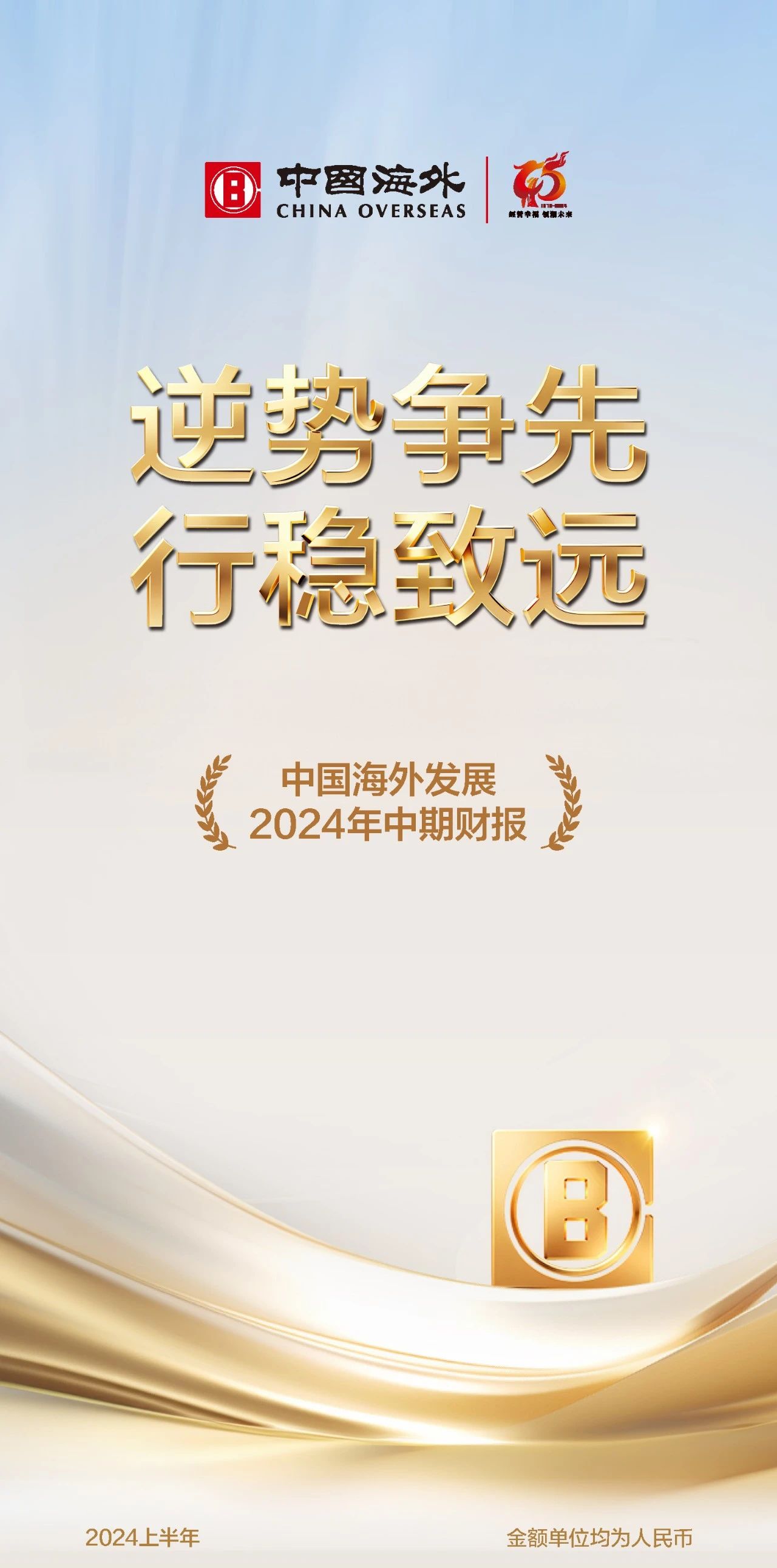 中建集團(tuán)旗下中國(guó)海外發(fā)展發(fā)布2024年中期業(yè)績(jī)