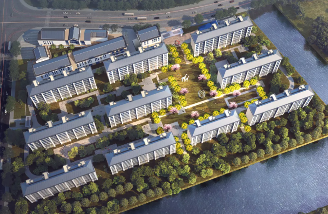 中建科技承建的上海浦江社区12