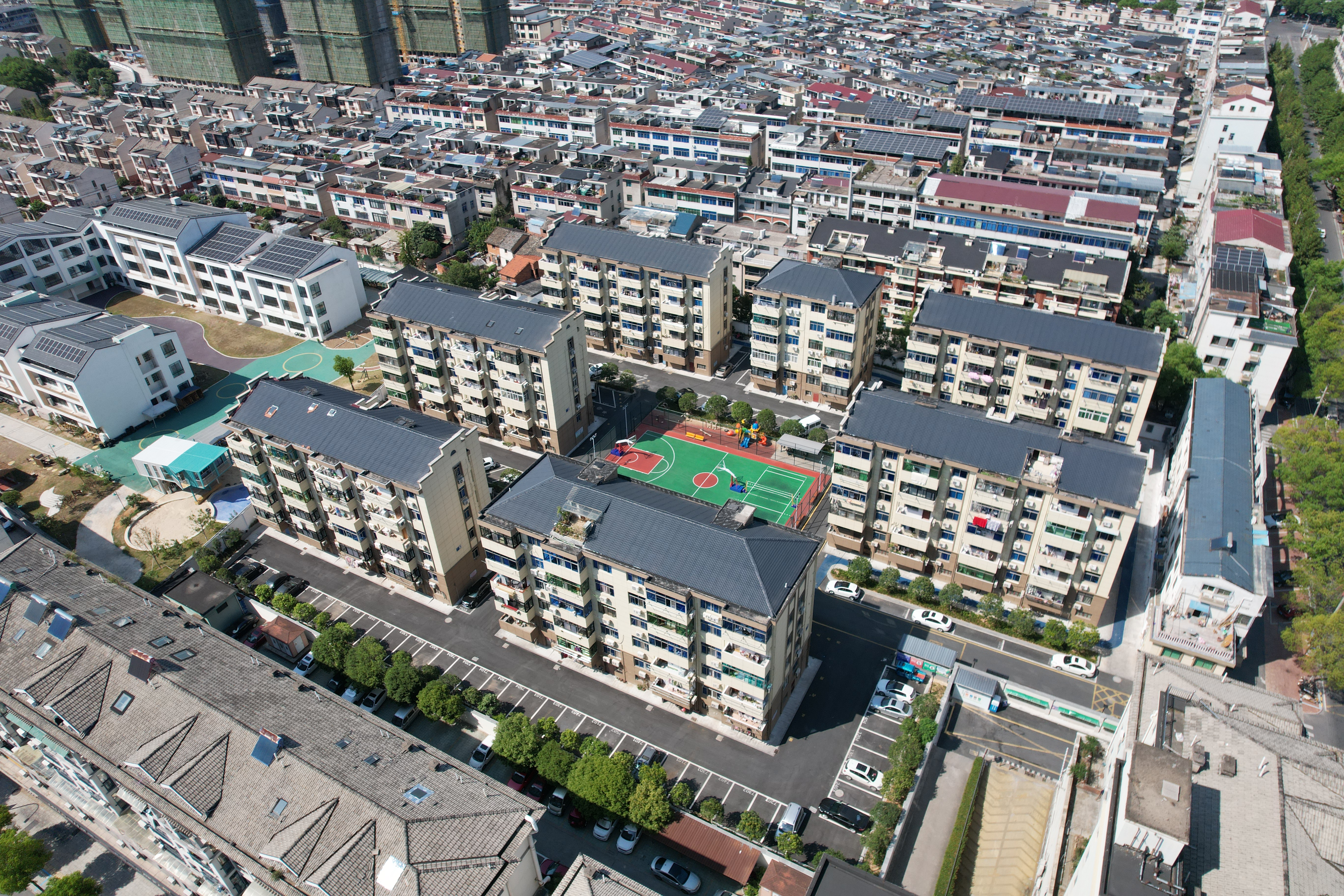 中建七局浙江省金华市浦江县老旧小区改造工程通过竣工验收