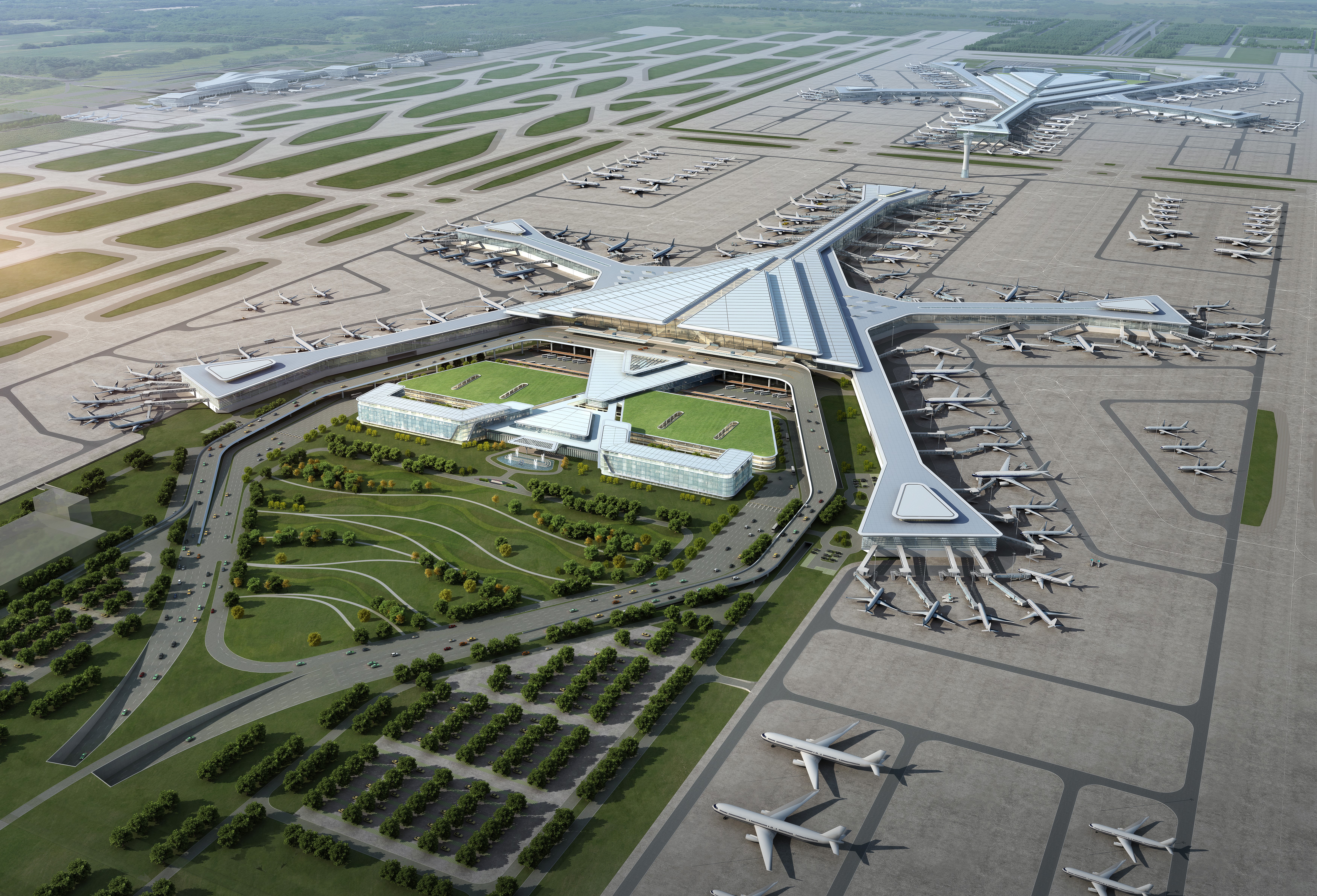 长沙黄花机场综合航站楼改扩 建工程.jpg